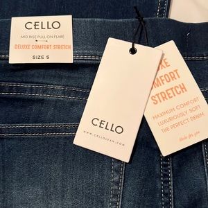 New with tags Cello flare jeans